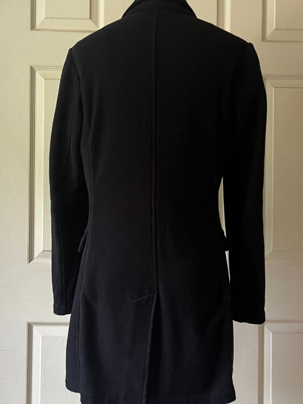 Standard James Perse Cotton Black Longline Jacket Size 4 - 6 (James Perse 2) - Picture 6 of 6